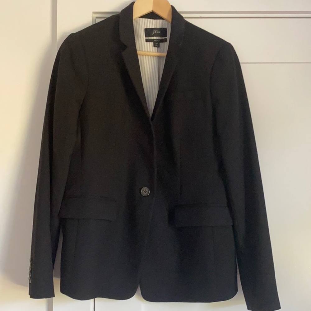 J. Crew classic black blazer